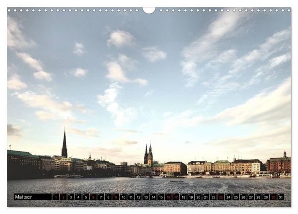 Produktbild: Hamburg - die sch&ouml;nste Stadt der Welt (Wandkalender 2027 DIN A3 quer), CALVENDO Monatskalender