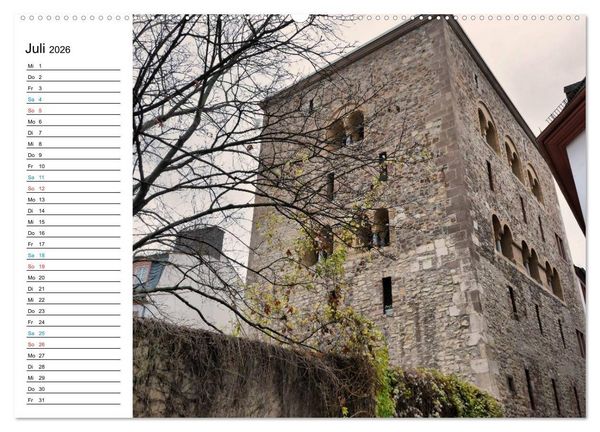 Produktbild: Mainz - Ansichtssache (Wandkalender 2026 DIN A2 quer), CALVENDO Monatskalender