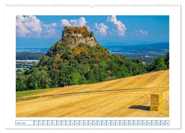 Produktbild: HEGAUBERGE (hochwertiger Premium Wandkalender 2026 DIN A2 quer), Kunstdruck in Hochglanz