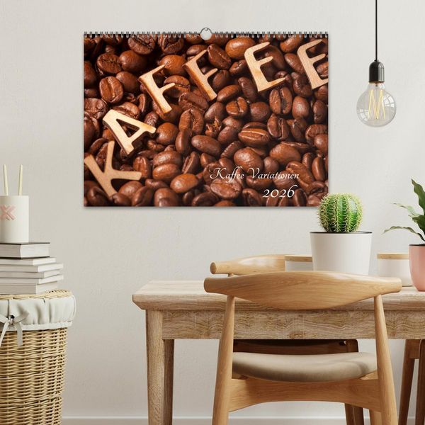 Produktbild: Kaffee Variationen (Wandkalender 2026 DIN A3 quer), CALVENDO Monatskalender