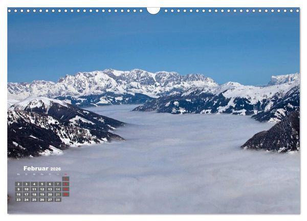 Produktbild: Die weiten T&auml;ler im Salzburger Land (Wandkalender 2026 DIN A3 quer), CALVENDO Monatskalender