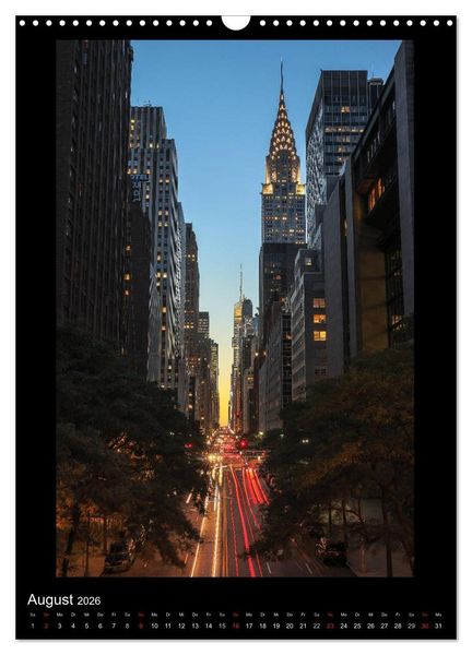 Produktbild: Vertical New York (Wandkalender 2026 DIN A3 hoch), CALVENDO Monatskalender