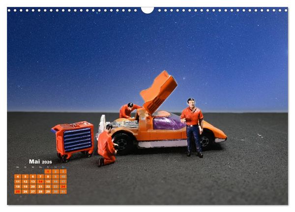 Produktbild: Helden der Sandkiste (Wandkalender 2026 DIN A3 quer), CALVENDO Monatskalender