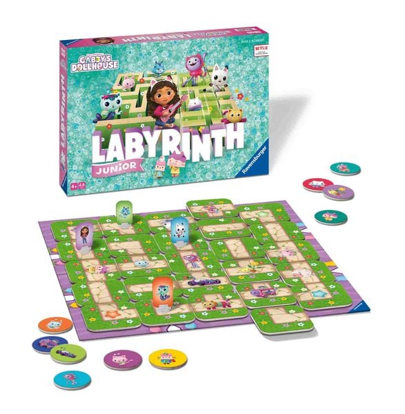 Produktbild: Gabby's Dollhouse: Junior Labyrinth - Kinderspiel ab 4 Jahre