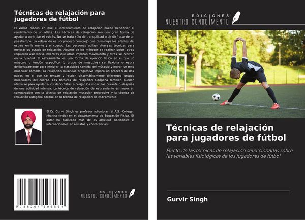 Produktbild: T&eacute;cnicas de relajaci&oacute;n para jugadores de f&uacute;tbol