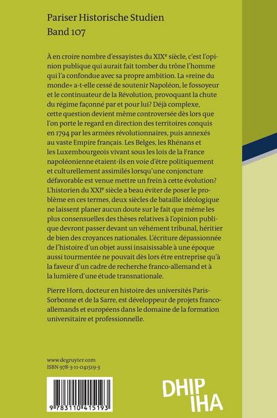 Produktbild: Le d&eacute;fi de l&rsquo;enracinement napol&eacute;onien entre Rhin et Meuse, 1810-1814