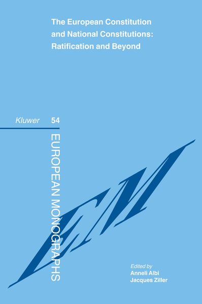 Produktbild: European Constitution and National Constitutions