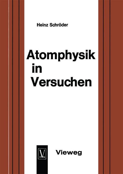 Produktbild: Atomphysik in Versuchen
