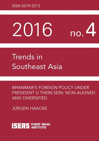 Produktbild: Myanmar's Foreign Policy under President U Thein Sein: Non-aligned and Diversified