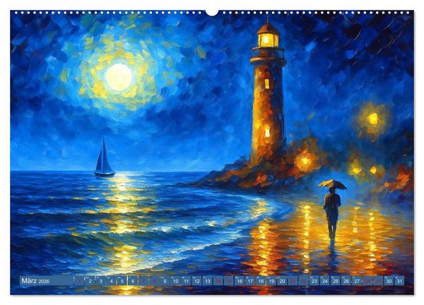 Produktbild: Spaziergang durch Farben und Licht (Wandkalender 2026 DIN A2 quer), CALVENDO Monatskalender