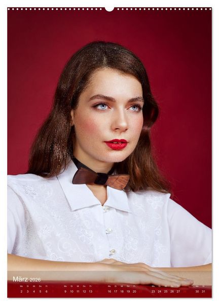 Produktbild: Beauty Faces - Photos by Michael Allmaier (hochwertiger Premium Wandkalender 2026 DIN A2 hoch), Kunstdruck in Hochglanz