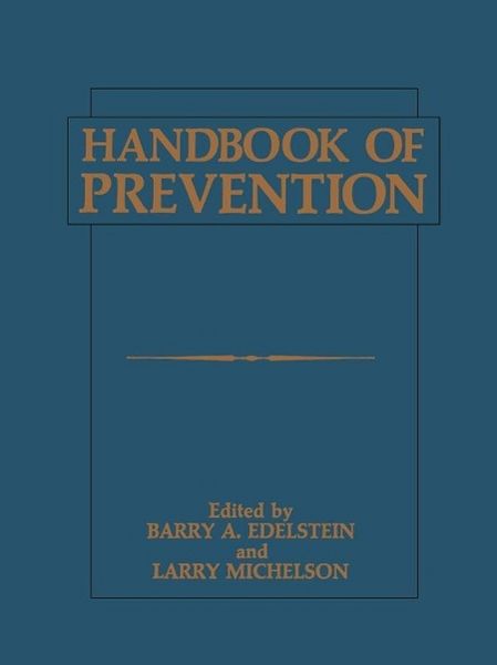 Produktbild: Handbook of Prevention