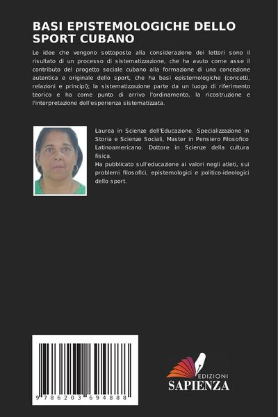 Produktbild: Basi Epistemologiche Dello Sport Cubano