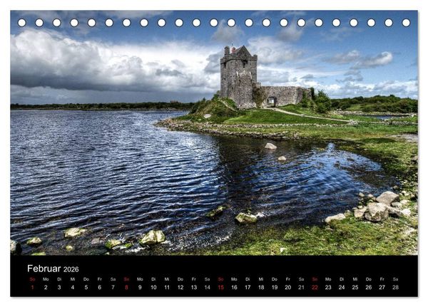 Produktbild: Irlands Westk&uuml;ste (Tischkalender 2026 DIN A5 quer), CALVENDO Monatskalender