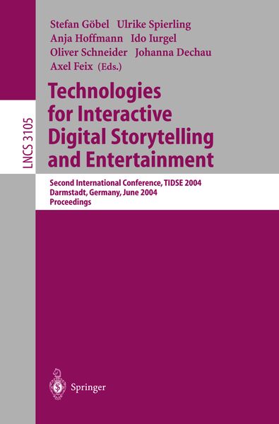 Produktbild: Technologies for Interactive Digital Storytelling and Entertainment