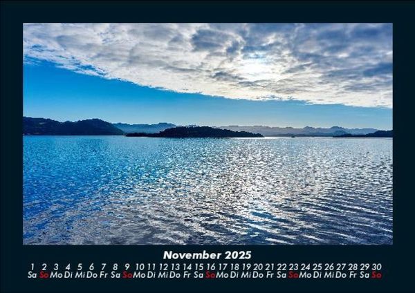 Produktbild: Landschaftskalender 2025 Fotokalender DIN A5