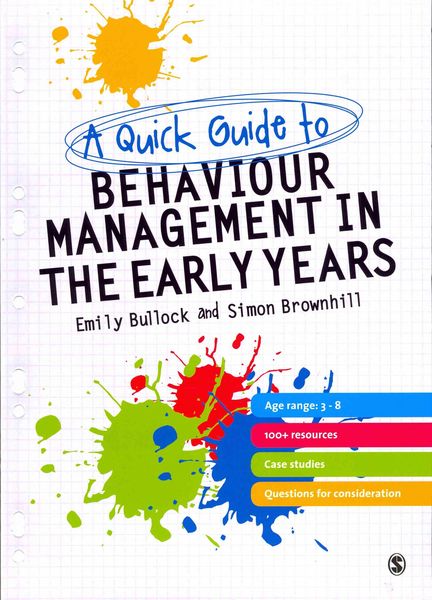 Produktbild: A Quick Guide to Behaviour Management in the Early Years
