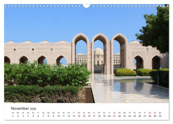 Produktbild: Omans Vielfalt (Wandkalender 2026 DIN A3 quer), CALVENDO Monatskalender