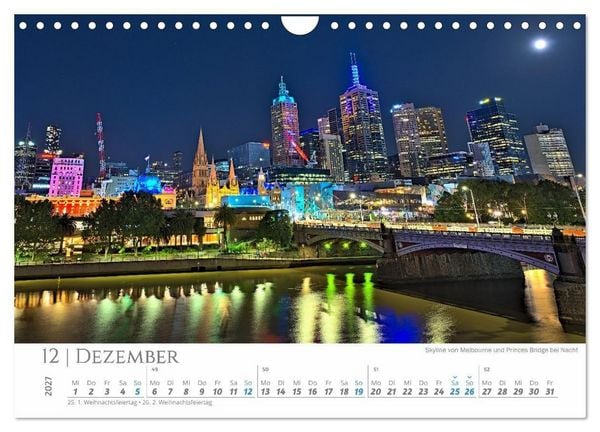 Produktbild: Australien - Highlights Ostk&uuml;ste (Wandkalender 2027 DIN A4 quer), CALVENDO Monatskalender