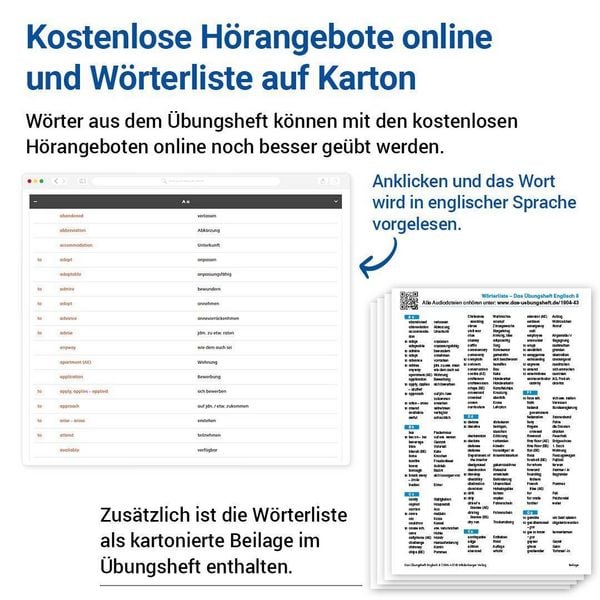 Produktbild: Das &Uuml;bungsheft Englisch 8