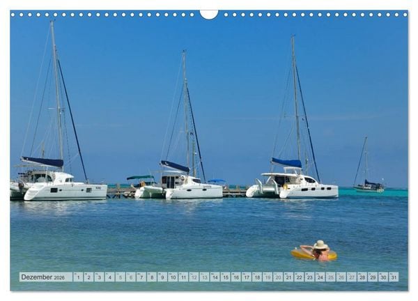 Produktbild: Trauminseln Karibik Christian Heeb (Wandkalender 2026 DIN A3 quer), CALVENDO Monatskalender