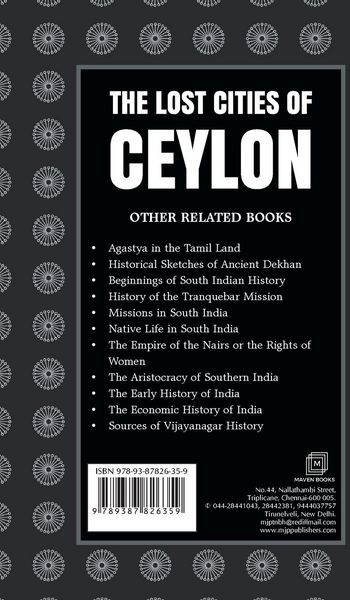Produktbild: The Lost Cities Of Ceylon