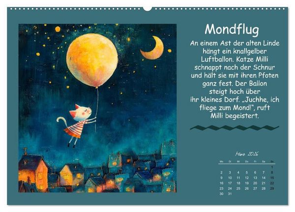Produktbild: Kleine Tiere - Lustige Abenteuer (hochwertiger Premium Wandkalender 2026 DIN A2 quer), Kunstdruck in Hochglanz