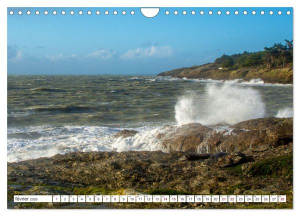 Produktbild: Morbihan, Sud Bretagne (Calendrier mural 2026 DIN A4 vertical), CALVENDO calendrier mensuel