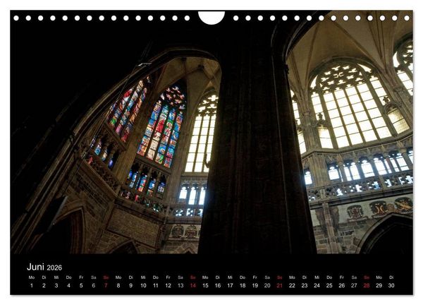 Produktbild: Prager Ansichten (Wandkalender 2026 DIN A4 quer), CALVENDO Monatskalender
