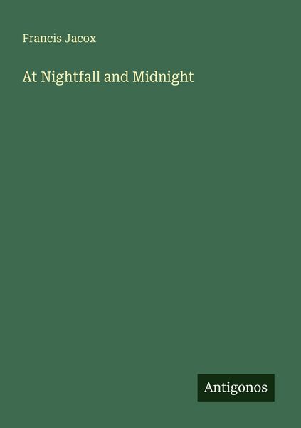 Produktbild: At Nightfall and Midnight