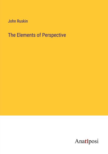 Produktbild: The Elements of Perspective