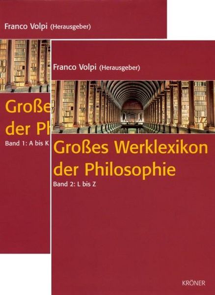 Produktbild: Gro&szlig;es Werklexikon der Philosophie