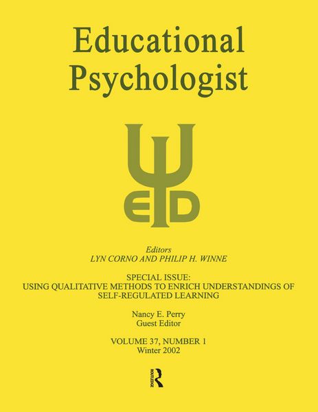 Produktbild: Using Qualitative Methods To Enrich Understandings of Self-regulated Learning
