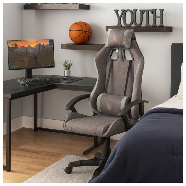 HTI-Living Gaming Chair Roya Grau Gaming Chair Roya Grau
