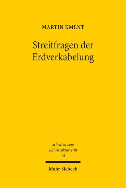 Produktbild: Streitfragen der Erdverkabelung