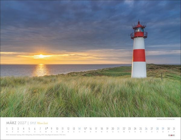 Produktbild: Sylt - Meine Insel Kalender 2027