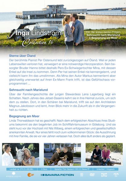 Produktbild: Inga Lindstr&ouml;m Collection 16 [3 DVDs]