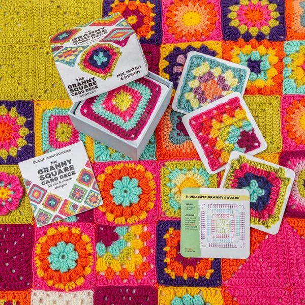Produktbild: Granny Square H&auml;kel-Karten (Deutsche Ausgabe)