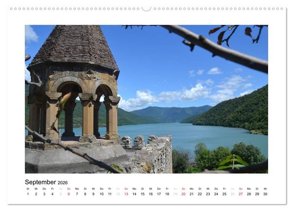 Produktbild: GEORGIEN 2026 (hochwertiger Premium Wandkalender 2026 DIN A2 quer), Kunstdruck in Hochglanz