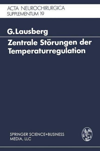 Produktbild: Zentrale St&ouml;rungen der Temperaturregulation