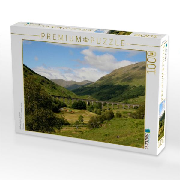Produktbild: CALVENDO Puzzle Glenfinnan Viaduct - Loch Shiel | 1000 Teile Lege-Gr&ouml;&szlig;e 64x48cm Foto-Puzzle f&uuml;r gl&uuml;ckliche Stunden