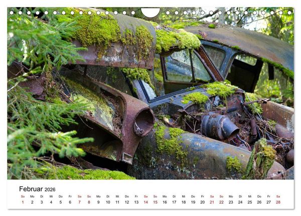 Produktbild: Rostende Legenden (Wandkalender 2026 DIN A4 quer), CALVENDO Monatskalender
