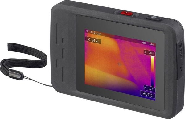 Produktbild: VOLTCRAFT WBP-160 W&auml;rmebildkamera -20 bis 550 &deg;C 160 x 120 Pixel 25 Hz integrierte Digitalkamera, WiFi, 2m fallsicher
