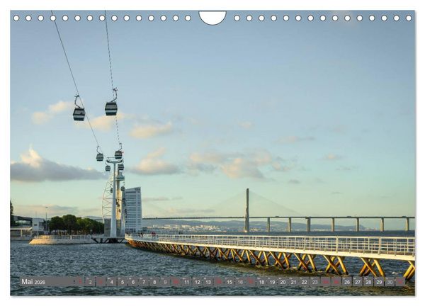 Produktbild: Metropole Lissabon (Wandkalender 2026 DIN A4 quer), CALVENDO Monatskalender
