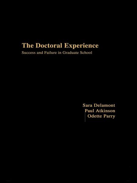 Produktbild: The Doctoral Experience
