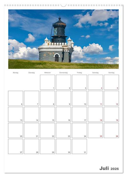 Produktbild: San Juan - Reiseplaner (Wandkalender 2026 DIN A2 hoch), CALVENDO Monatskalender