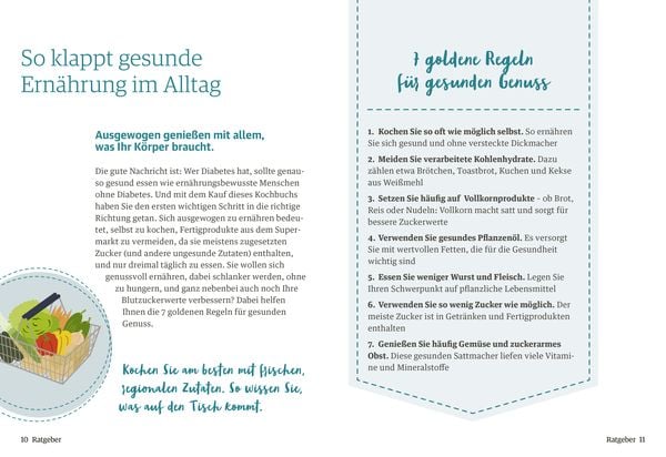 Produktbild: Diabetes Ratgeber: Genussvoll abnehmen mit Diabetes