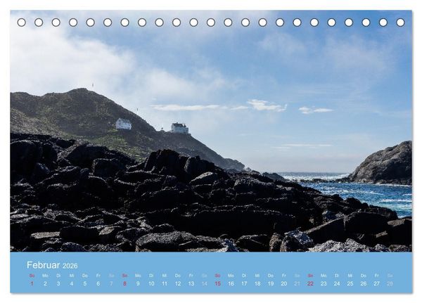 Produktbild: Leuchtfeuer der norwegischen K&uuml;ste (Tischkalender 2026 DIN A5 quer), CALVENDO Monatskalender
