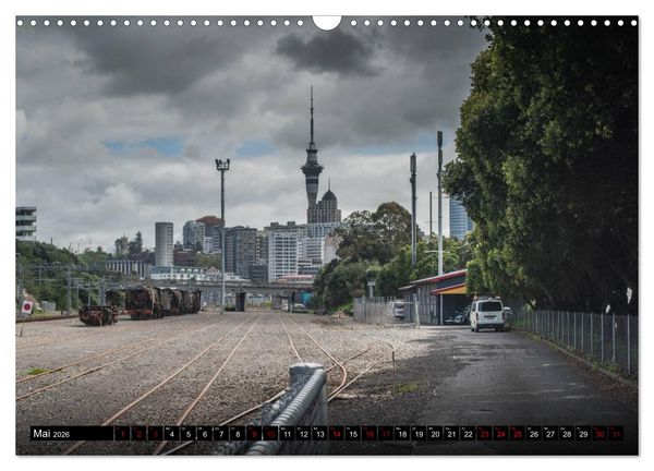 Produktbild: Eisenbahn in Neuseeland (Wandkalender 2026 DIN A3 quer), CALVENDO Monatskalender