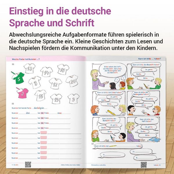 Produktbild: Das &Uuml;bungsheft - Deutsch als Zweitsprache I und II
